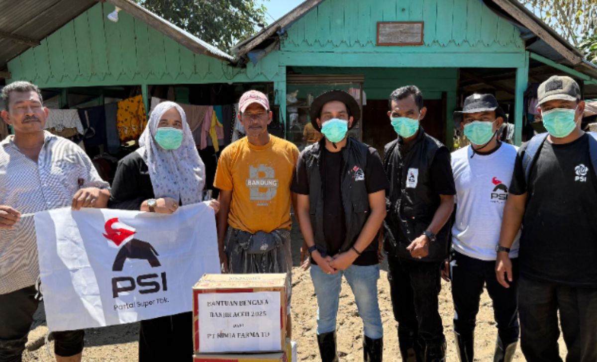 PSI Aceh Intensif Salurkan Bantuan ke Warga Terdampak Banjir Bandang di Bireuen