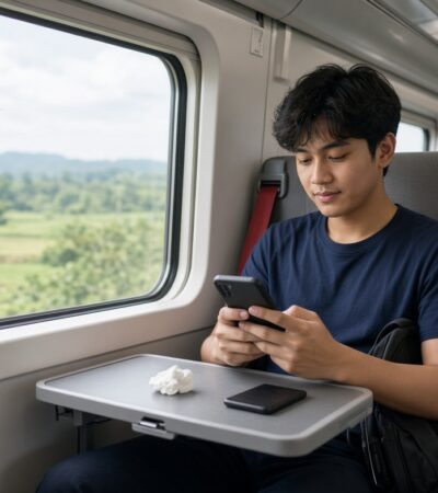 Cara Pesan Makanan di Kereta Api secara Online dengan Mudah