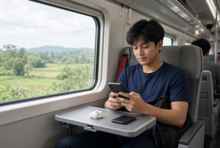 Cara Pesan Makanan di Kereta Api secara Online dengan Mudah