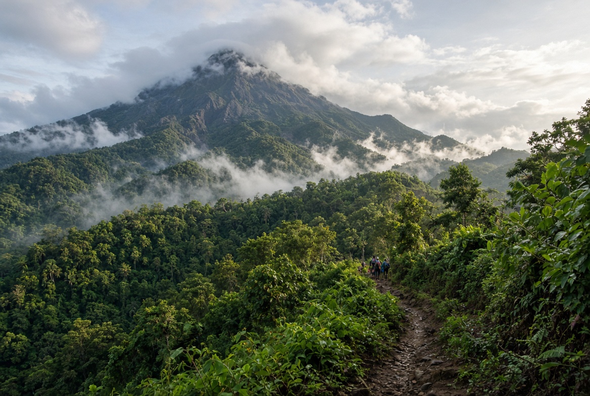 Gunung Salak Ketinggian Berapa Meter dan Jalur Pendakiannya